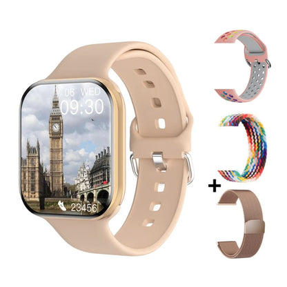 2026 Series 10 Watch 10 GPS Smart Watch Memory Music Video Bluetooth Call Heart Rate Waterproof NFC Smartwatch For Android IOS