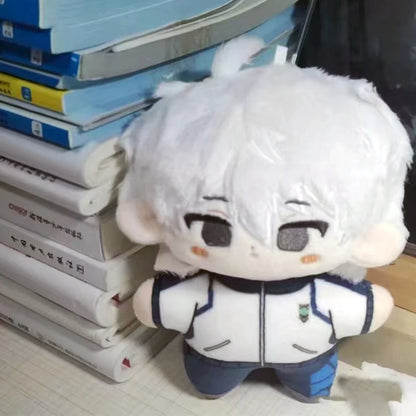 Mini Anime Plush Toys Michel Caesar Mikage Reo Nagi Seishiro Chigiri Hyoma Bachira Meguru Cute Stuffed Starfish body Doll Gifts