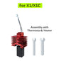 For Bambu Lab P1S Hotend Complete Assembly Upgrade Hardened Steel Extruder Kit For X1 X1C P1P P1S Fan Nozzle X1 Carbon Hot End