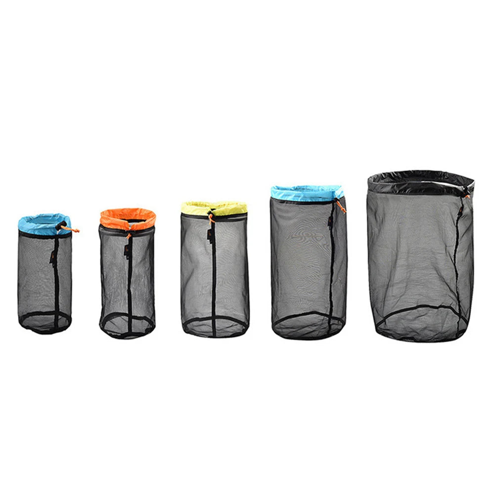Compression Bag Portable Waterproof Drawstring Travel Sundry Bag Dustproof Space Saving Carry Pouch for Camping Travel Hiking