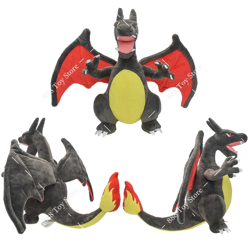 Hot Sale Pokemon Plush Toy Mega Rayquaza Gyarados Dragonair Mimikyu Lucario Horsea Charizard Soft Stuffed Peluche Kids Xmas Gift