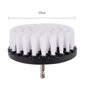 1pc Soft Drill Brush Attachment 4inch For Cleaning Carpet & Leather And Upholstery Glass Car Tires Electric Scrubber Drill