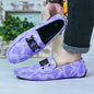 Non-Slip Outdoor Loafers Moccasins All-match Mens Casual Shoes Comfortable Leather Man Slip on Flats Soft Bottom Business Shoes