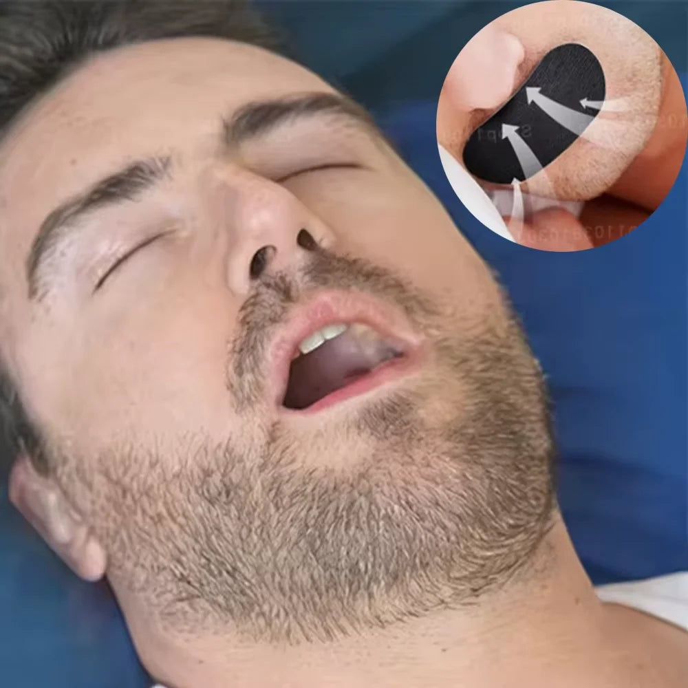 30Pcs Mouth Tape Sleeping Keep Mouth Close Prevent Snoring Sleep Strip for Home Anti Snoring Improved Sleeping Snoring Relief