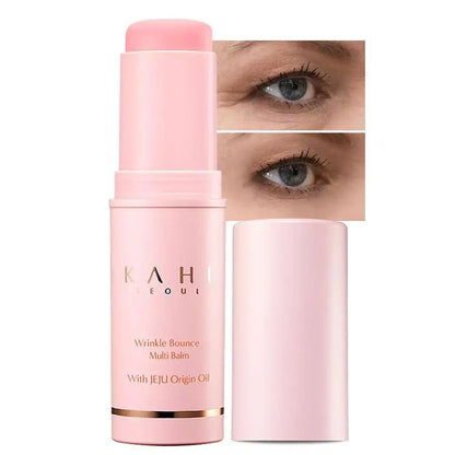 KAHI Wrinkle Bounce Multi Balm Nourishing Hydrating Solid Face Balm Portable Wrinkle Bounce Skin Care Stick Cosmetic