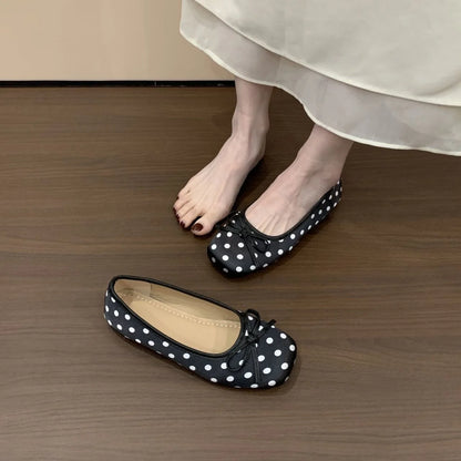 Spring and Autumn Elegant Square Butterfly Sexy Low Heel Mom Shoes Fashionable Best Selling New Comfortable Women's Shoes