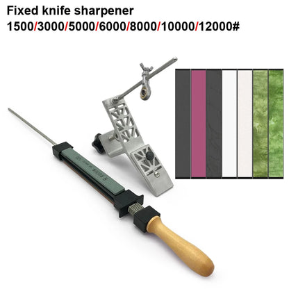 Angle Fixed Knife Sharpener Professional Sharpening Stone Kitchen Grinding System Honing Diamond Grinder Woodwork Tool Whetstone