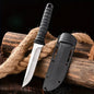New Outdoor knife self-defense knife outdoor survival knife  high hardness one steel  portable mountaineering k