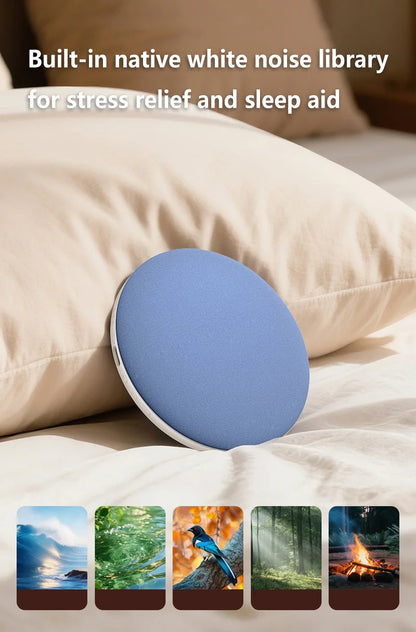 Głośnik Bluetooth do spania pod poduszkę, przenośne urządzenie audio przy łóżku, miękki głośnik do poduszki dla relaksu, snu i domowego relaksu