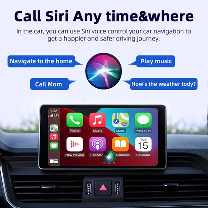 Wireless Carplay Android Auto Adapter 2 in1 Mini Car AI Box AI Smart Box For Audi Toyota Mazda Nissan Kia Ford Opel Skoda
