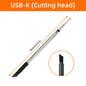 Mini Small Soldering Iron Set 5V 8W USB Soldering Iron C200S 300-450℃ Temperature Adjustable Solder Welding Iron Tool