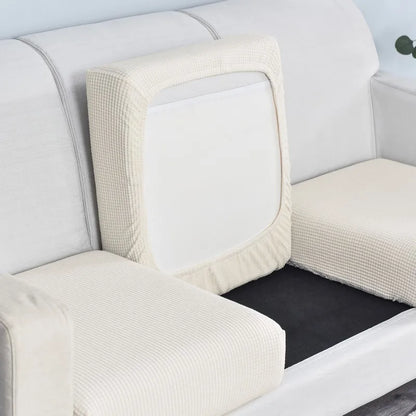 Polar Fleece Sofa Seat Cushion Cover Elastic Sofa Covers for Living Room Pet Kids Mat Chair Cover Furniture Protector 10 Sizes