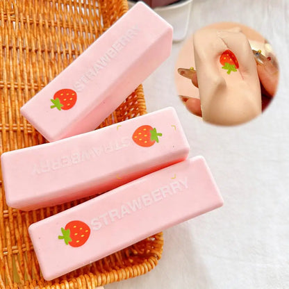 Cute Strawberry Milk Bar Squishy Toy Soft Slow Rising Squeeze Stress Relief Toy Funny Anti-Stress Sensory Toy for Adults Gifts