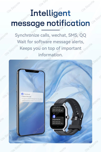 2026 New Smart Watch for Men Women Gift 1.83-inch Full Touch Screen Sports Fitness Watch Bluetooth Call Digital Smartwatch HW12