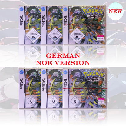 NOE Version Pokémon Platin-Edition New Sealed Package DS Video Game Card With Box and Manuals For DS 2DS 3DS Console