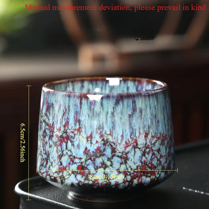 Laysda Vintage Coffee Mug 200ml ceramics Tea cup Japanese-style cafes Drinkware Stoneware Espresso for Restaurants Hotels