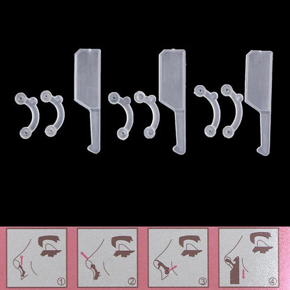6PCS 3*Sizes Beauty Nose Up Lifting Bridge Shaper Massage Tool No Pain Nose  beauty gadget nose lifting shaper beauty tools