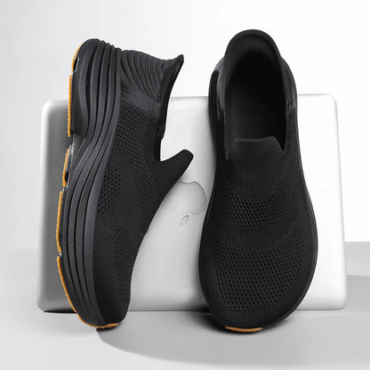 2026 New Slip On Walking Shoes Men Breathable Soft Sole Comfortable Casual Sneakers