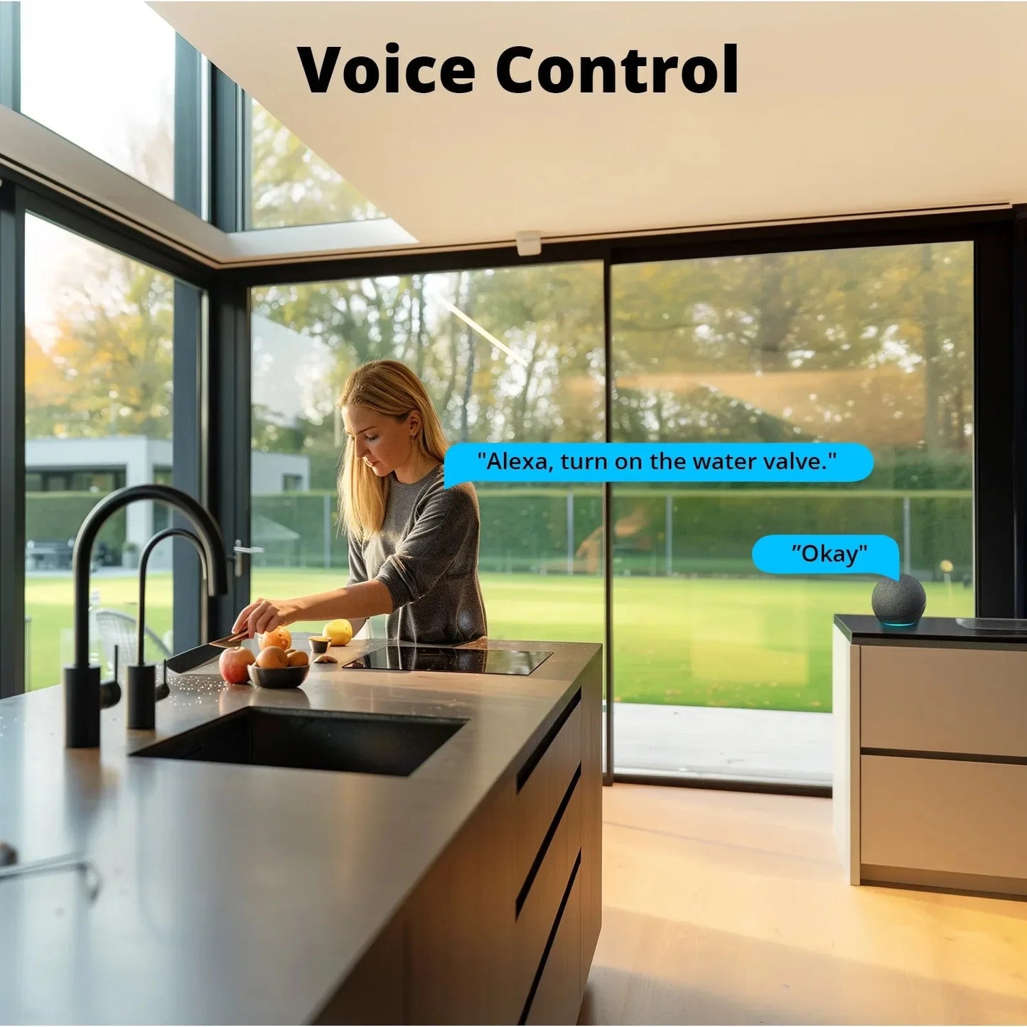 SONOFF SWV SONOFF Water Valve SWV-BSP Zigbee IP55 Irrigation System Setting Controller Home Automate Compatible with Alexa Googl