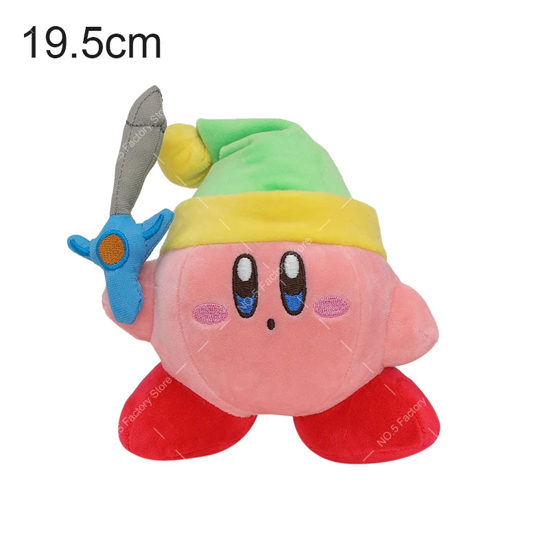 Kawaii Star Kirby Plush Doll Heart Kirby Quality Cartoon Stuffed Peluche Toys For Children Christmas Birthday Great Gift