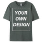 Personalized Custom Print Summer Y2K Team T-Shirt Cotton Casual Loose Short Sleeve Basics Fashion Tee Work Breathable Streetwear