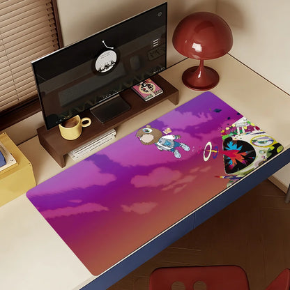 Singer K-Kanye W-West Mouse Pad Non-slip Desk Mat PC Laptop Accessories Rubber Office Keyboard Large Gamers Decoracion