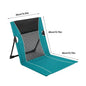 Low Beach Chair Foldable Poolside Lounge Seat with Carry Bag Lounge Chairs for Poolside for Tanning Traveling Camping Picnic