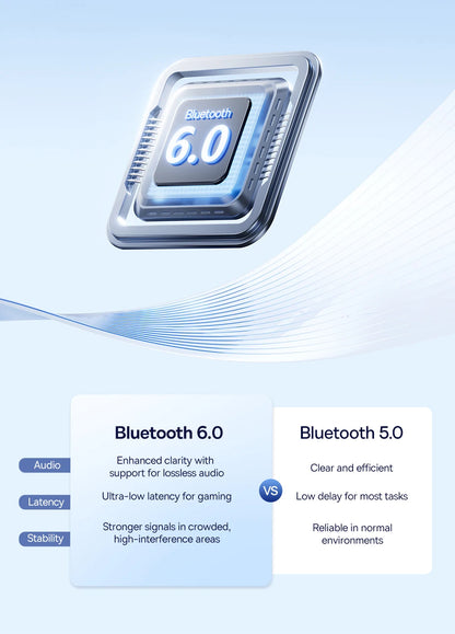 Słuchawki bezprzewodowe Baseus EH10 NC ANC 45 dB, adaptacyjna hybrydowa redukcja szumów, słuchawki Hi-Res LDAC, Bluetooth 6.0, 80 godz.