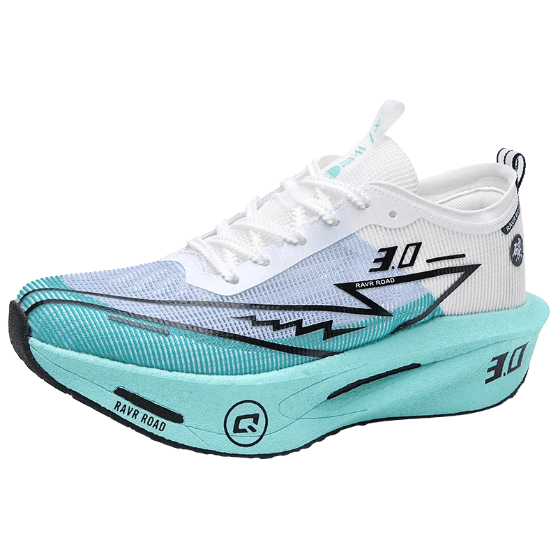 Couple Breathable Mesh Carbon Board Shoes, Student Sports Exam Shoes, Chunta Ultra Light Rebound Marathon Running Shoes