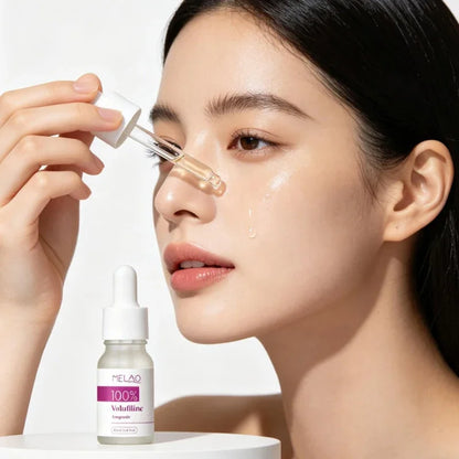 100% Pure Volufiline Plumping Ampoule Serum, Skin Care Essential for Facial Volume & Even Skin Tone, Fast-Absorbing Hydrating