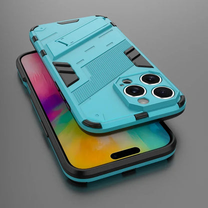 Armor Shockproof Protective Magnetic Holder Case For iPhone 17 Pro Max 16 15 14 12 13 11 Pro Max Plus 17Air 13 12 Mini Cover
