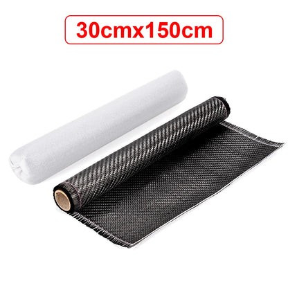60/100/150/300cm  Carbon Fiber Cloth Twilled Fabric 30/50cm Wide 3K 200gsm 0.2mm Thickness  For Commercial Car Part Sport Equipm