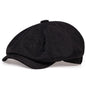 Nowa męska kaszkietówka na wiosnę lato, cienki, retro beret, dziki codzienny kapelusz, unisex ośmiokątna czapka, modne czapki hiphopowe, gorras
