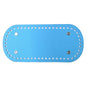 22*10Cm Oval Bottom For Knitted Bag PU Leather Bag Accessories Handmade Bottom DIY Crochet Bag Bottom Solid Color Bag Part NEW