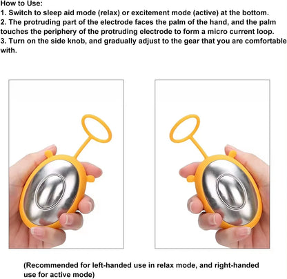 Smart Sleep Instrument Anxiety Relief Neuro Sleep Nerves Insomnia Soothe Device Pulse Stimulation Hand Held Sleeping Aid Device
