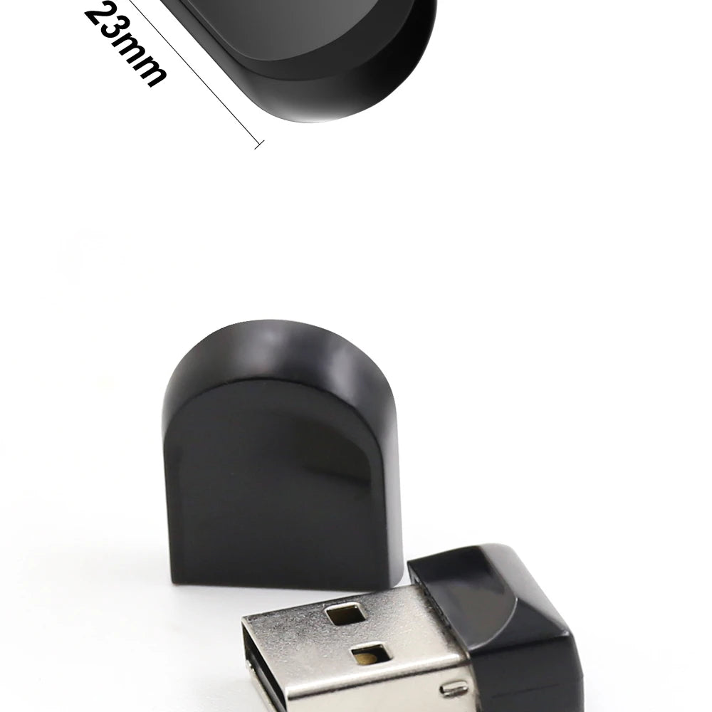 High Speed Mini USB Flash Drives 64gb Black Waterproof Pen Drive 32gb Portable Memory Stick GB USB Memories Storage for PC