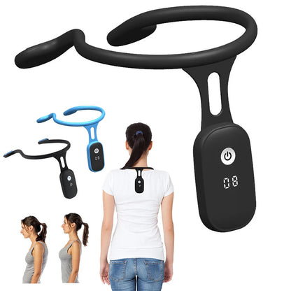 Silicone Invisible Posture Corrector Training Reminder Sensor Back Posture Neck Hump Corrector Smart Auto Sensing