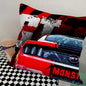 1pc Car Fashion F-Ford M-MustangS Logo  Pillow Bedroom Sofa Leisure Comfort Cushion Car Living Room Home Decoration