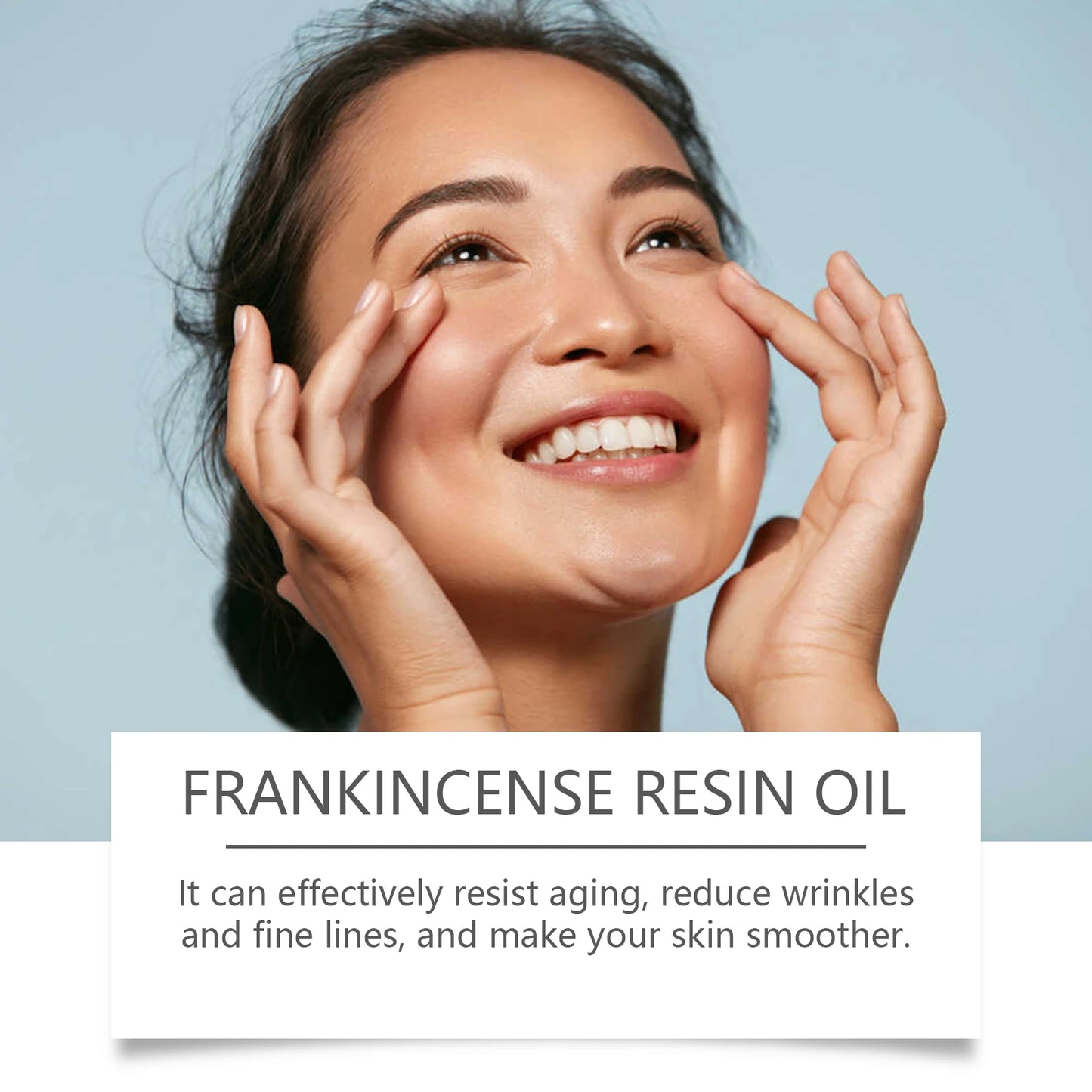 Frankincense Resin Oil Fade Fine Lines Skin Lifting Firming Serum Improve Dryness Smoothing Nourishing Relieves Face Skincare