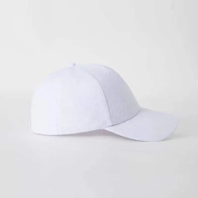 Customized Printed Logo DIY Baseball Cap Unisex Adjustable Men Women Sport Trucker Hat Solid Color Personalized Caps