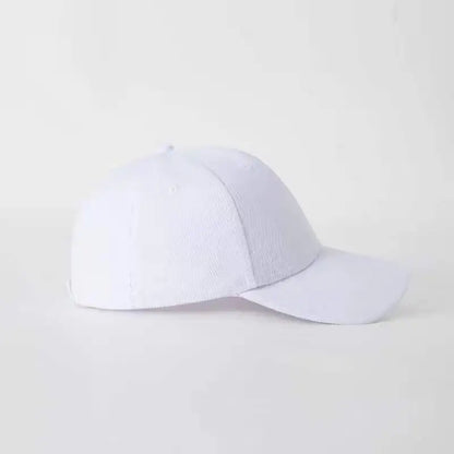 Customized Printed Logo DIY Baseball Cap Unisex Adjustable Men Women Sport Trucker Hat Solid Color Personalized Caps