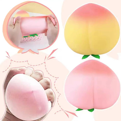 Fidget Toy Cartoon Peach SquishySlow Rising Anti Stress Decompressions Transfer Anxiety Kids SquishiesToys Gift