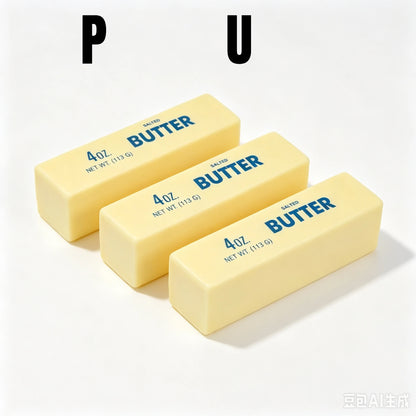 Butter Stick Squishy Stress Ball Fidget Toy Crunchy Squeeze Toy Round Blocks Filled ADHD Anti Stress Release Hand Relax Gift