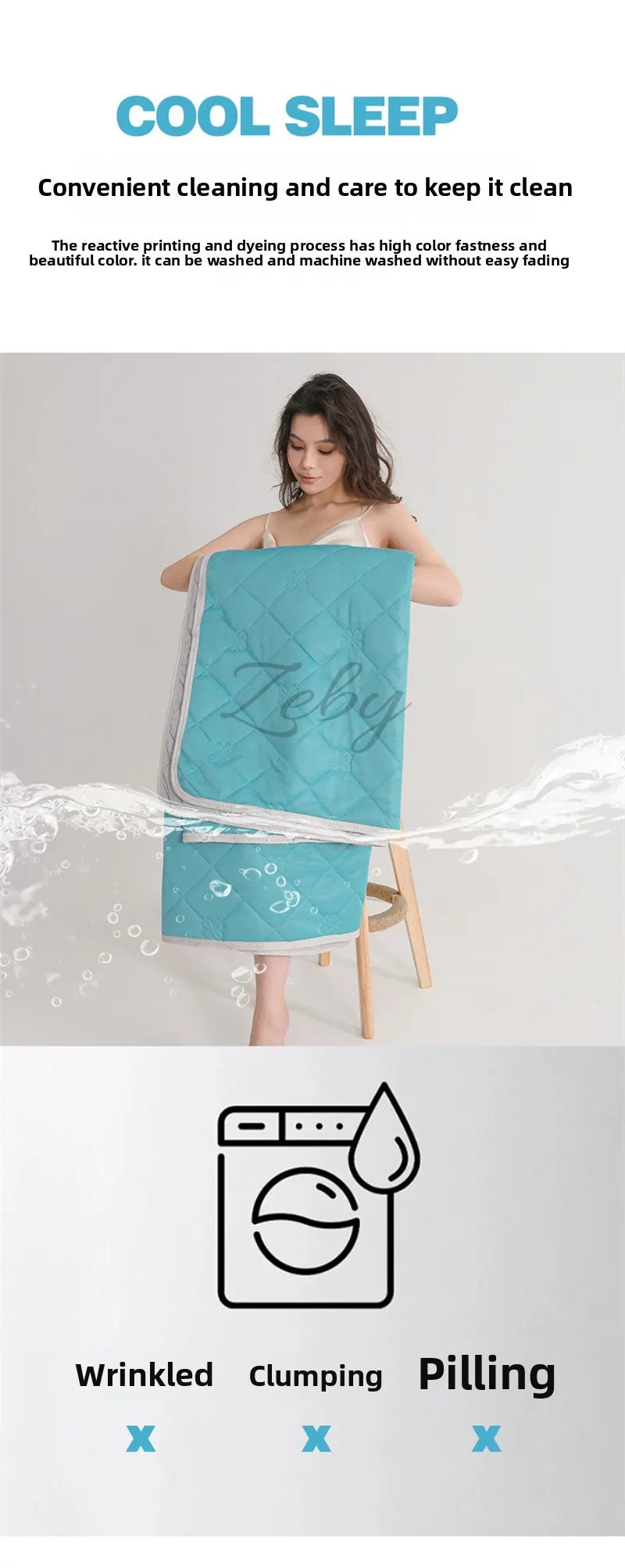 Grade A Cooling Summer Blanket for Bed Soft Breathable King Summer Quilt Queen Air Condition Comforter Lightweight Cool Duvet