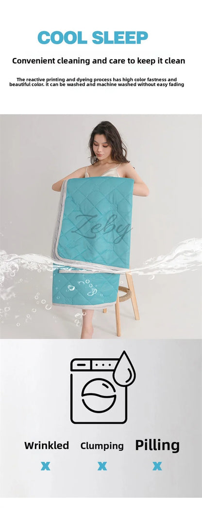 Grade A Cooling Summer Blanket for Bed Soft Breathable King Summer Quilt Queen Air Condition Comforter Lightweight Cool Duvet