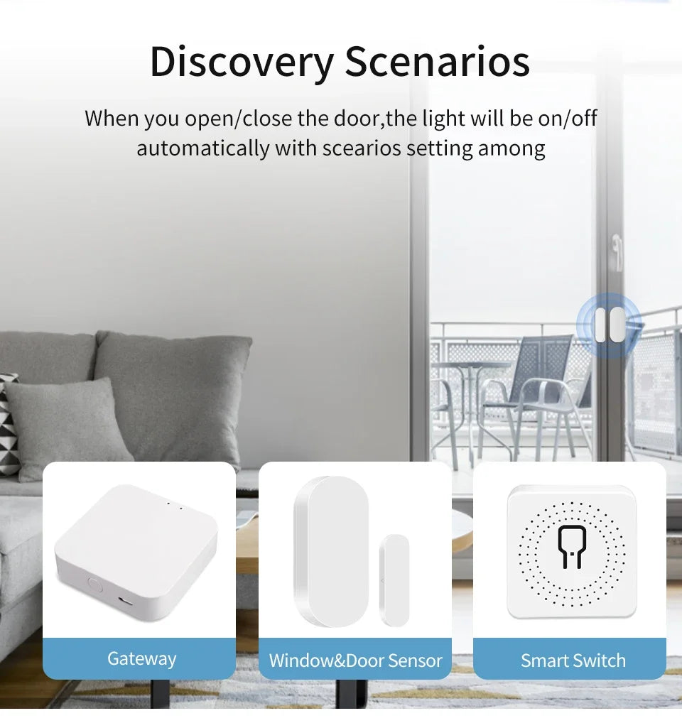 Tuya ZigBee Multi-mode Gateway Hub Smart Home WiFi Bridge Bluetooth Mesh Smart Life Remote Control With Alexa Google Home Alice