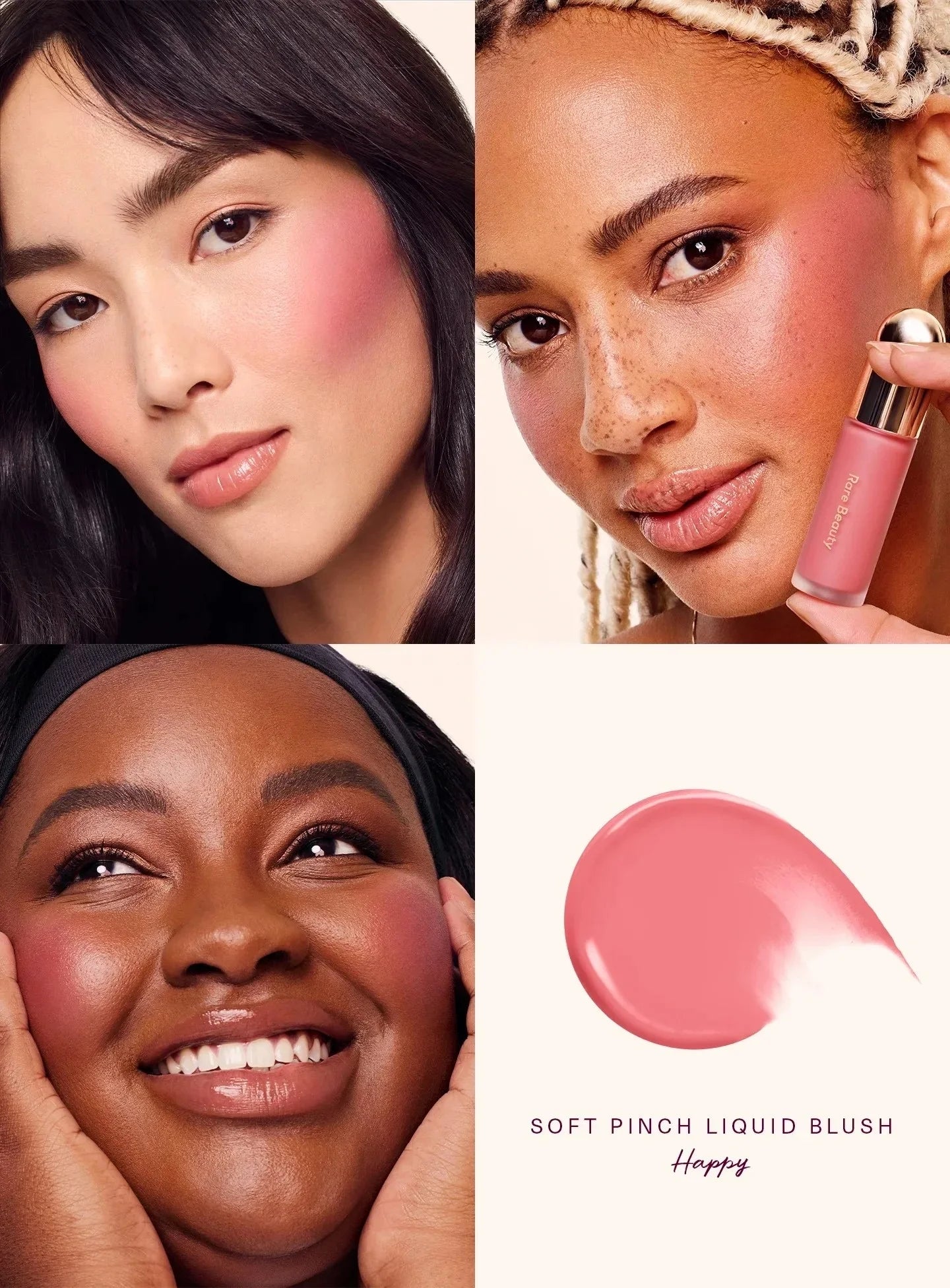Rare Beauty Lipstick Liquid Blush Highlight Liquid Highlighter Lip Gloss Lasting Waterproof Moisturizing Plumping Makeup Product