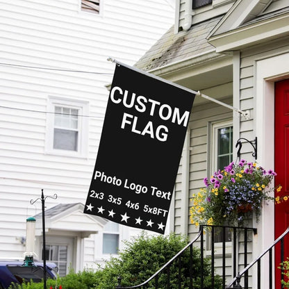 Custom Vertical  Flag Add Your Photo Logo Text. Custom Flags Banner Tapestry For Indoor Outdoor Room Wall Decoration Gifts