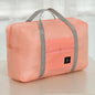 Large-capacity luggage storage bag, foldable portable travel bag, moving clothes packing bag with pull handle