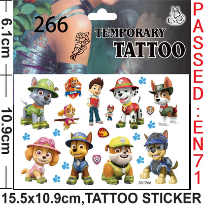 Paw Patrol Party Favors Slap Bracelet Stamps Keychains Gift Bag Stickers Birthday Party Decoration Christmas Stocking Fillers
